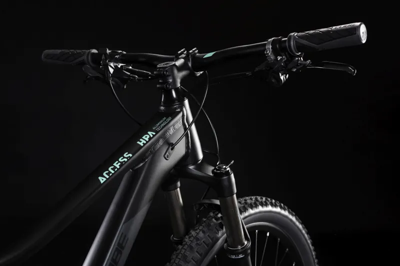 2019 Cube Access WS SL Womens Mountain Bike - Black/Mint-2