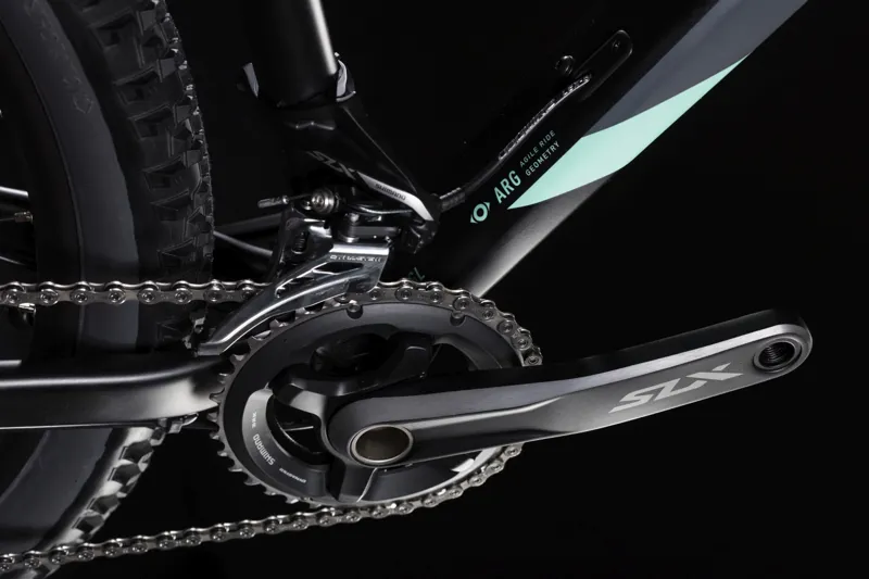 2019 Cube Access WS SL Womens Mountain Bike - Black/Mint-3
