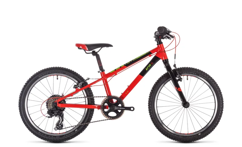 2020 Cube Acid 200 SL Kids Mountain Bike - Red/Green/Black