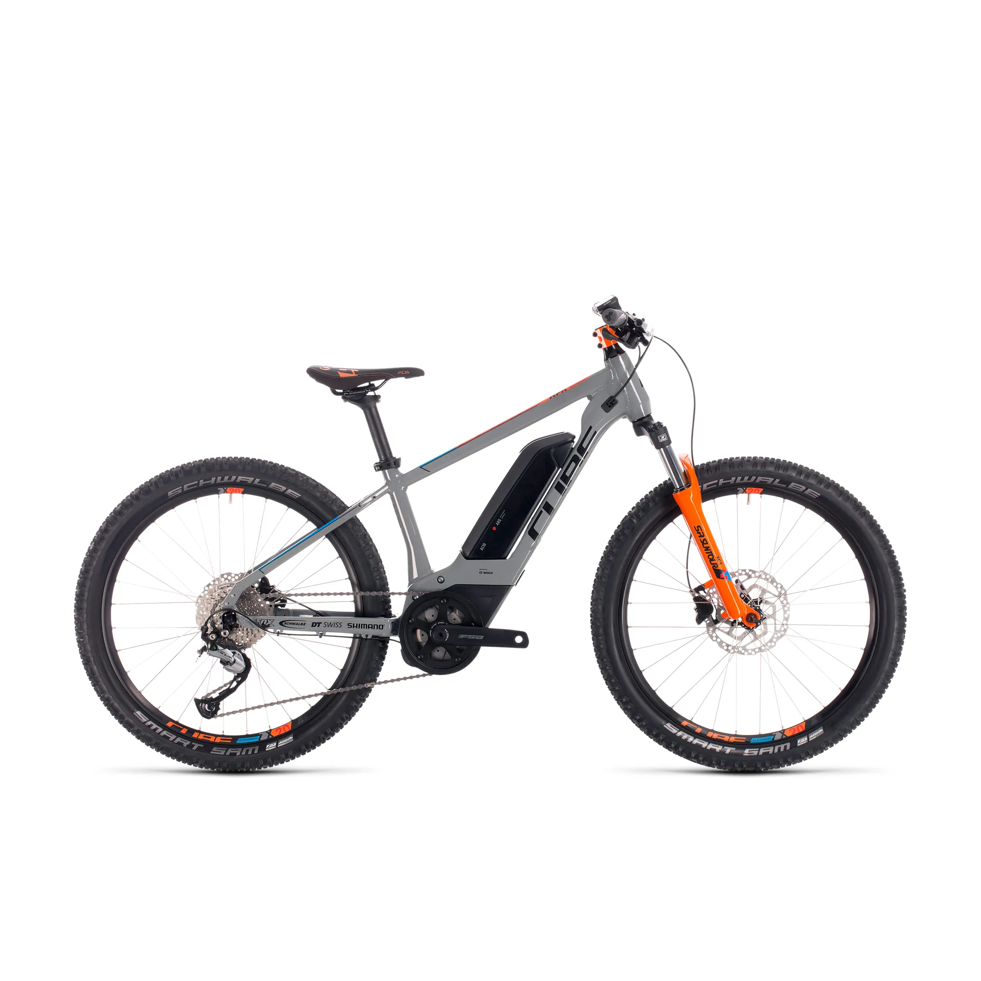 2020 Cube Acid 240 Hybrid Youth Electric Mountain Bike Action Team
