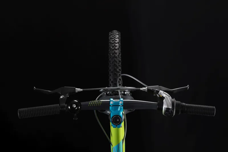 2019 Cube Acid 240 Kids Mountain Bike - Green/Blue/Grey-1