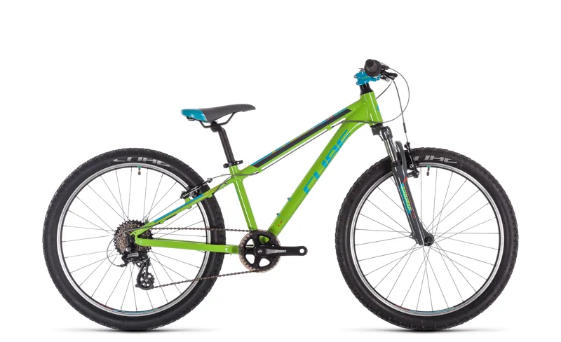 2020 Cube Acid 240 Kids Mountain Bike - Green/Blue/Grey
