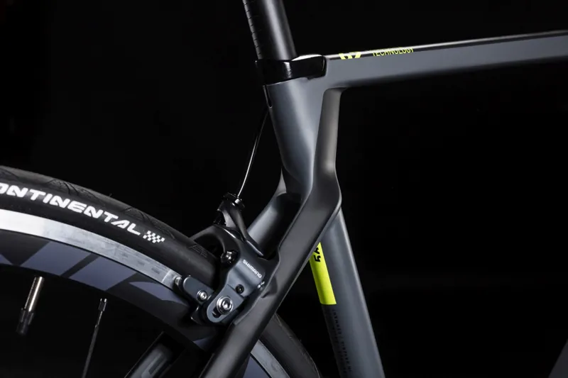 2019 Cube Agree C 62 SL Mens Road Bike Grey Flash Yellow