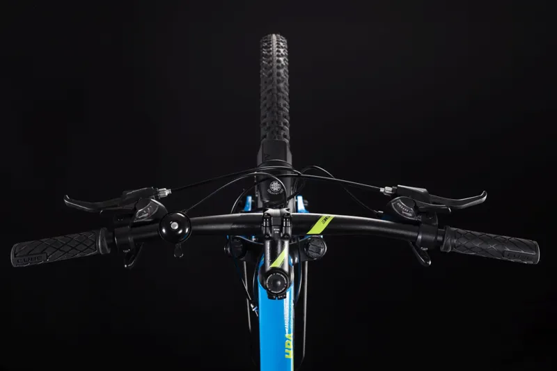 2019 Cube Aim Allroad Mens Hardtail Mountain Bike - Blue/Green-1