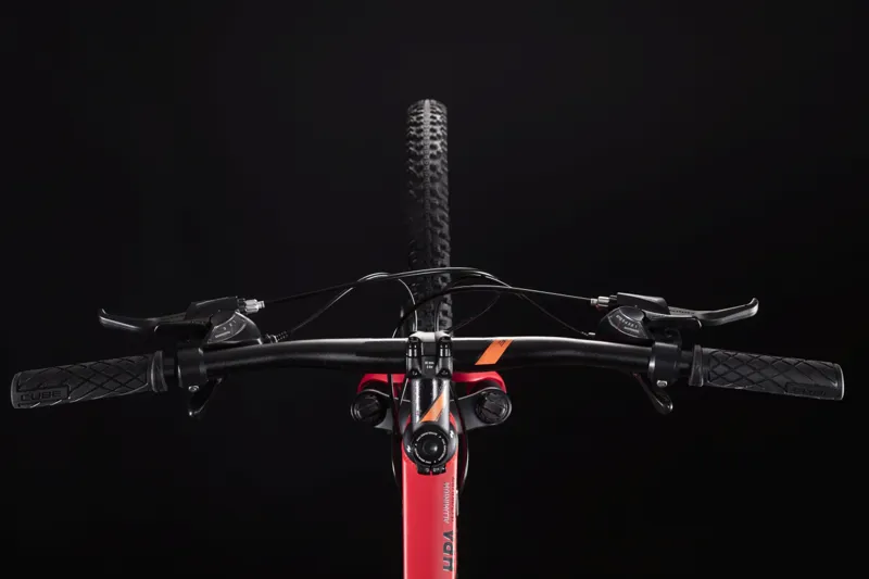 2019 Cube Aim Mens Hardtail Mountain Bike - Red/Orange-1