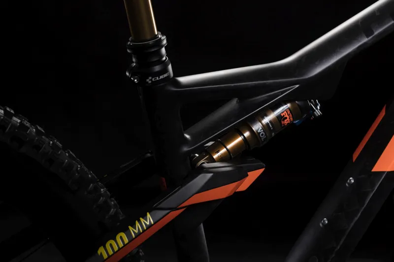2019 Cube AMS 100 C:68 TM 29 Mens Mountain Bike - Grey/Orange-2