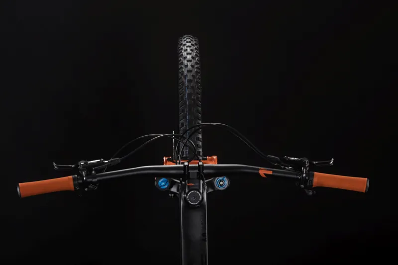 2019 Cube AMS 100 C:68 TM 29 Mens Mountain Bike - Grey/Orange-6
