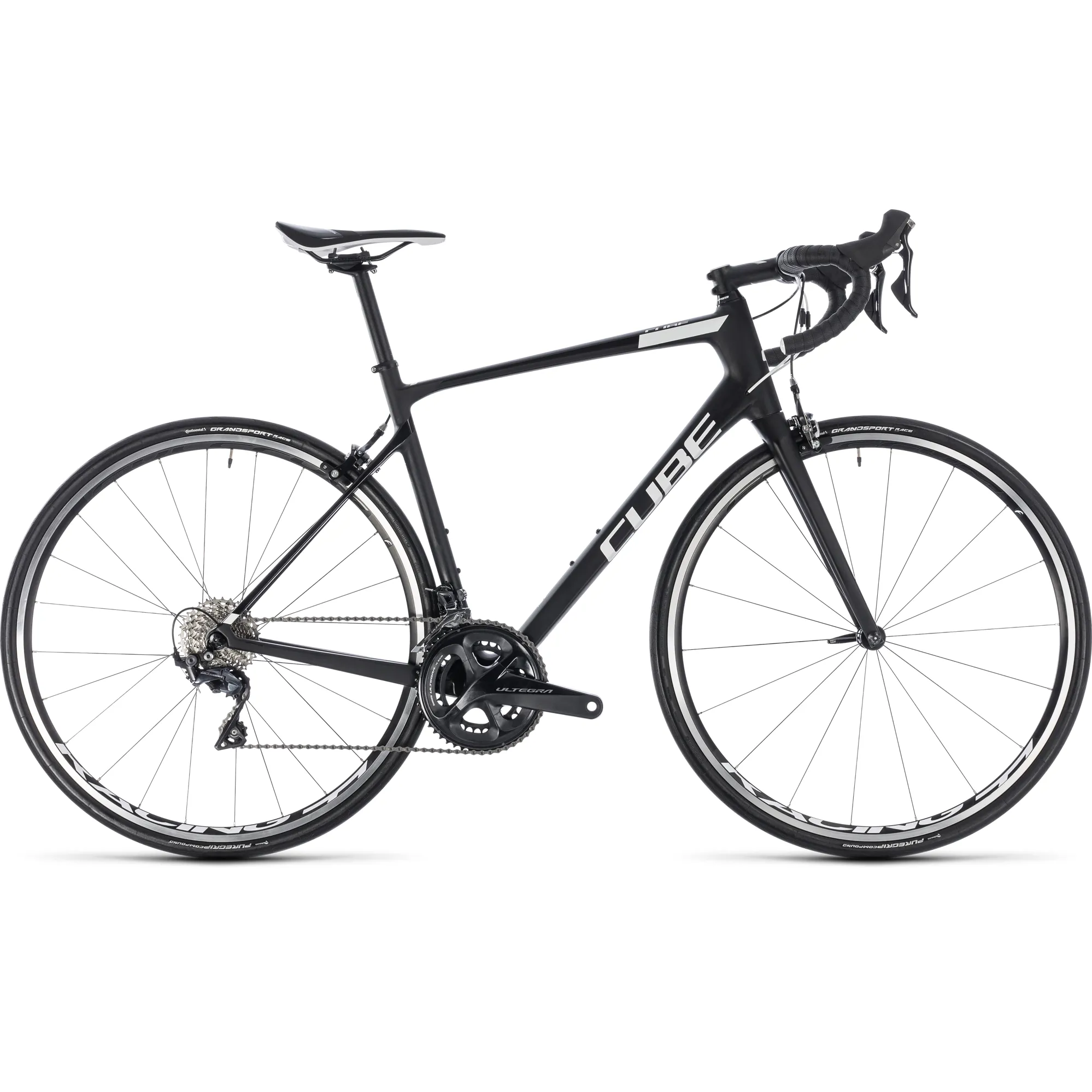 2018 Cube Attain GTC SL Road Bike Carbon/White 2018 Cube Attain GTC SL Road Bike Carbon/White
