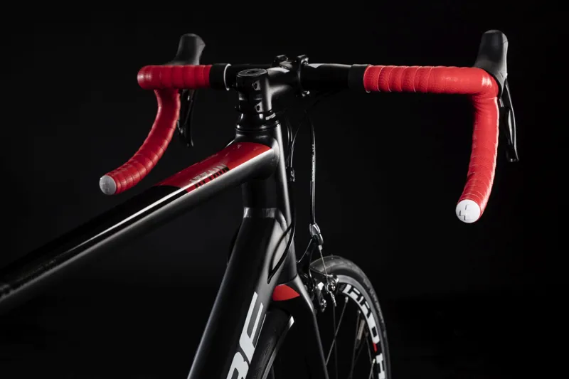 2019 Cube Attain Mens Road Bike - Black/Red-2