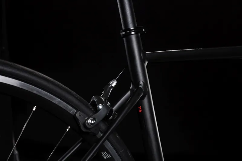 2019 Cube Attain Mens Road Bike - Black/Red-5