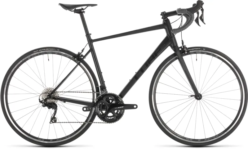 2019 Cube Attain SL Mens Road Bike - Black/Grey