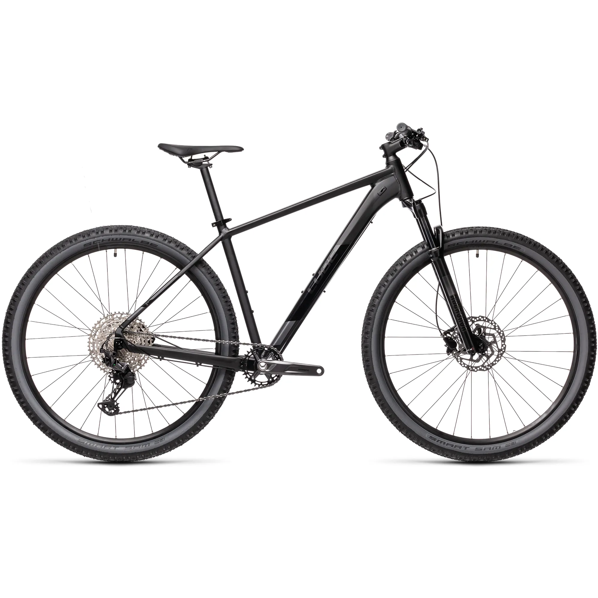 2021 Cube Attention SL Hardtail Mountain Bike Black Grey