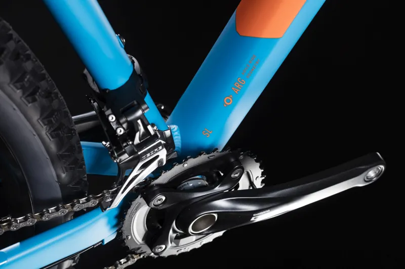 2019 Cube Attention SL Mens Hardtail Mountain Bike - Blue/Orange-3