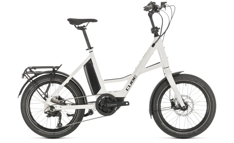 2020 Cube Compact Hybrid 20inch Sport Electric Hybrid Bike - White