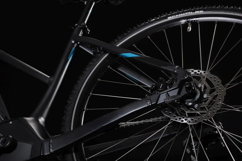 2019 Cube Cross Hybrid One 500 Trapeze Electric Bike - Iridium/Blue-3