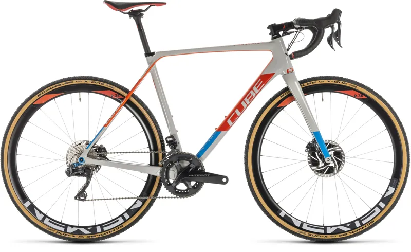 2019 Cube Cross Race C:62 SLT Mens Cyclocross Bike - Grey/Red