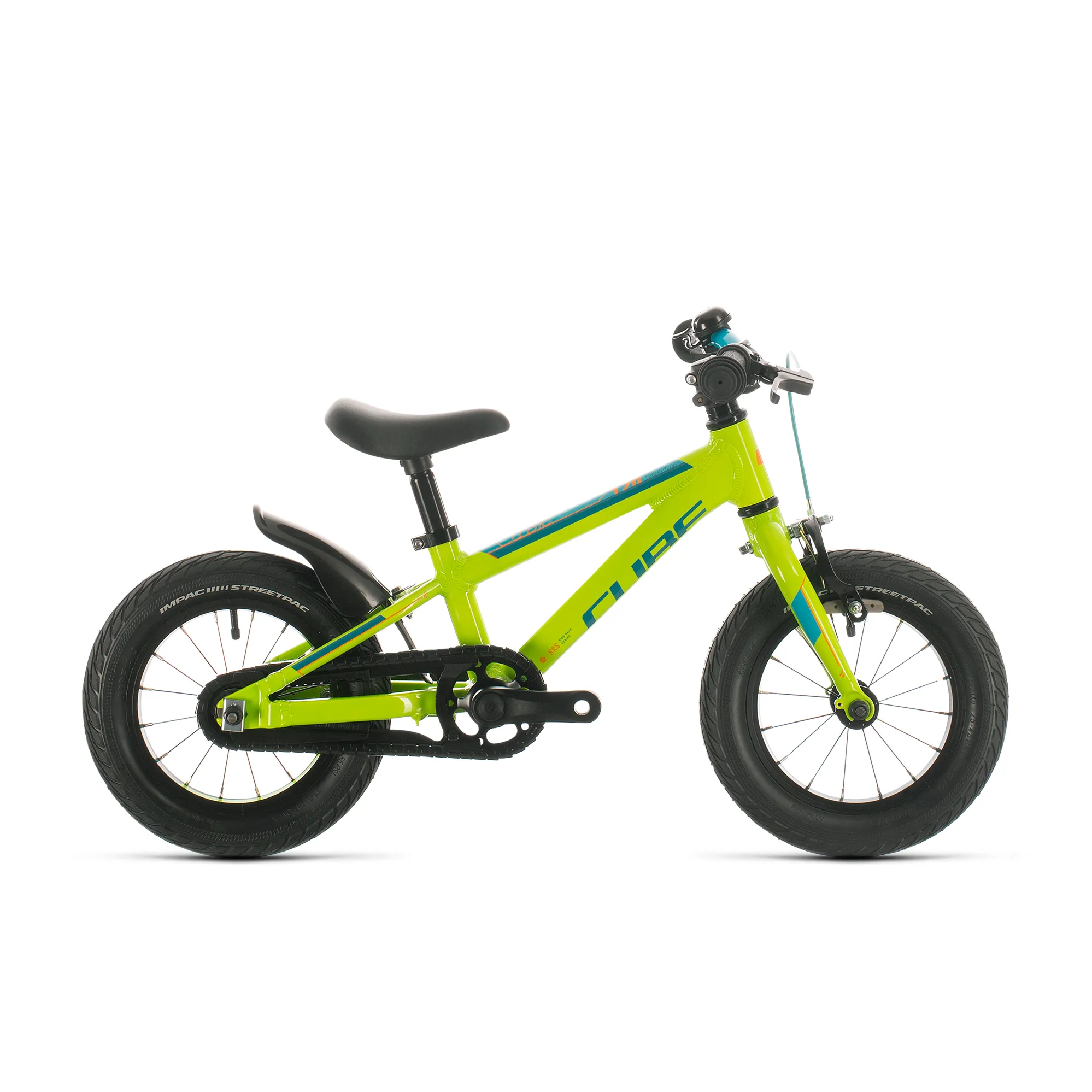 2020 Cube Cubie 120 Kids Bike Green Blue
