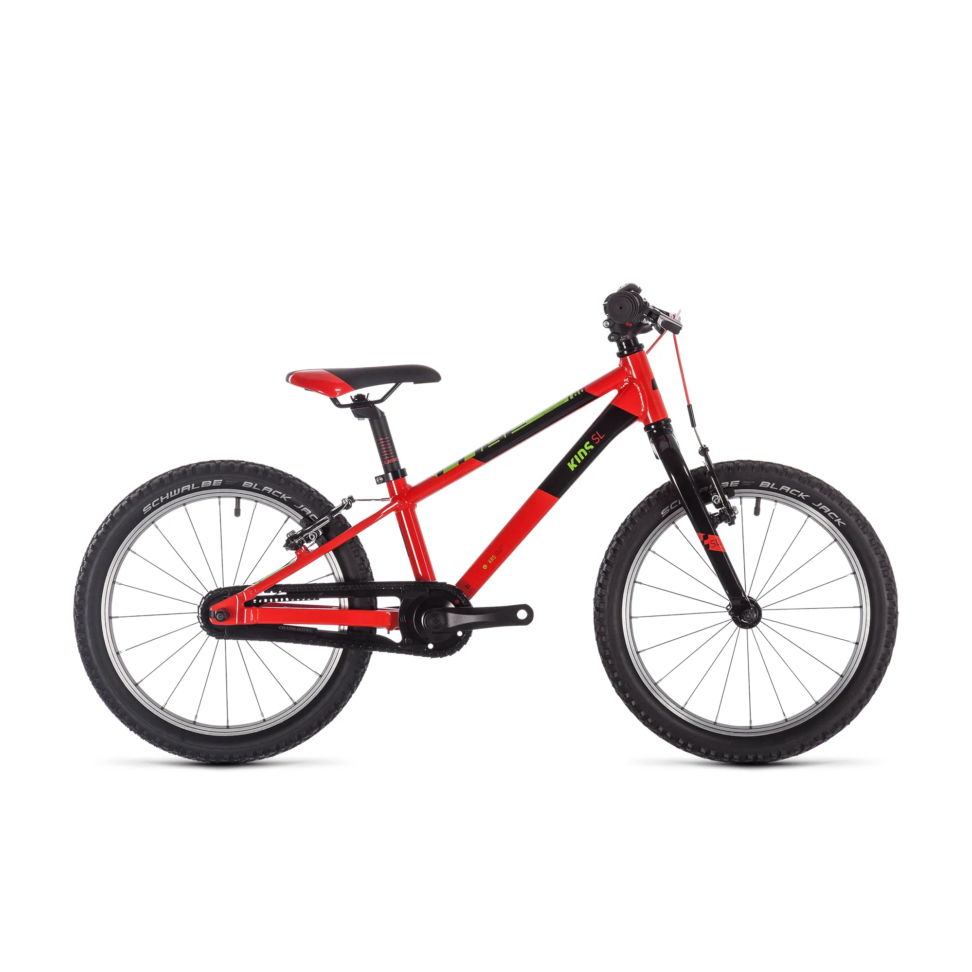2020 Cube Cubie 180 SL Kids Bike Red/Green/Black