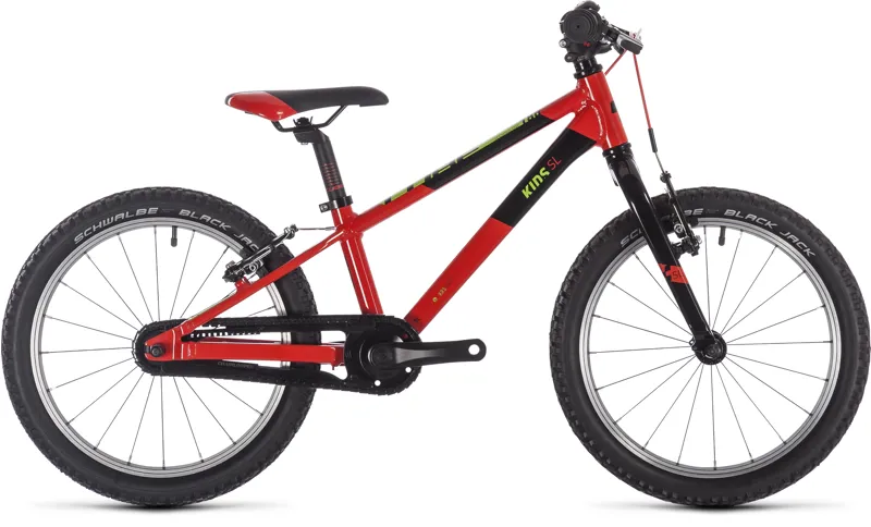 2019 Cube Cubie 180 SL Kids Bike - Red/Green/Black