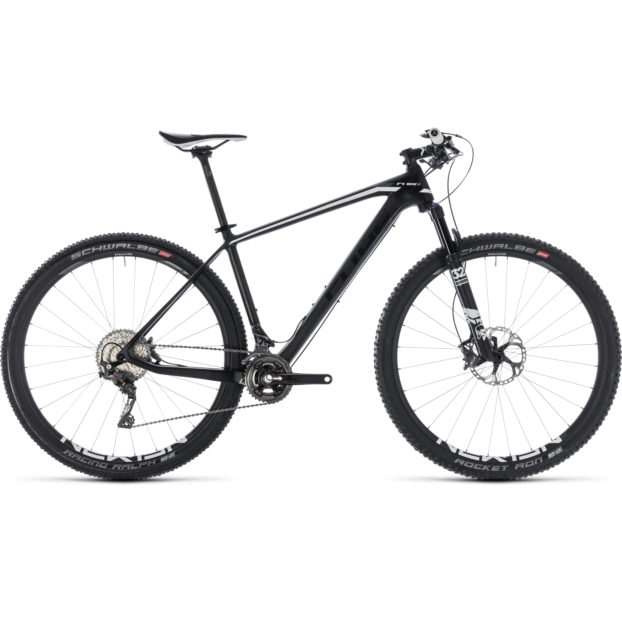2018 Cube Elite C 62 Race Hardtail Mountain Bike Blackline