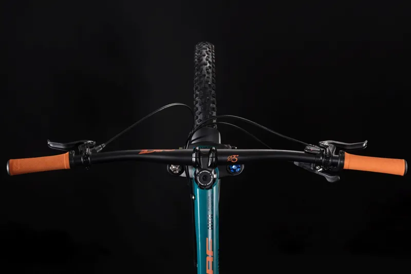 2019 Cube Hanzz 190 Race 27.5 Mens Mountain Bike - Pine Tree/Orange-1