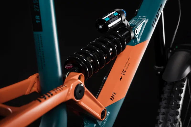2019 Cube Hanzz 190 Race 27.5 Mens Mountain Bike - Pine Tree/Orange-2
