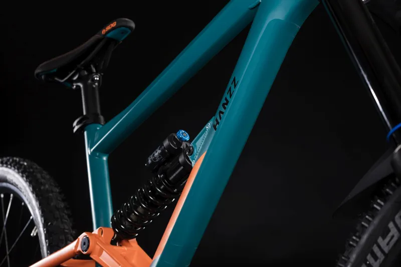 2019 Cube Hanzz 190 Race 27.5 Mens Mountain Bike - Pine Tree/Orange-4