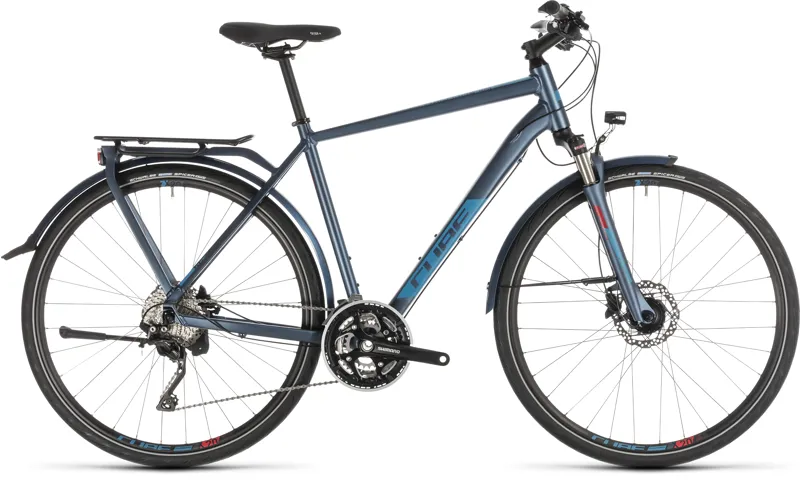 2019 Cube Kathmandu Pro Mens Hybrid Bike - Blue