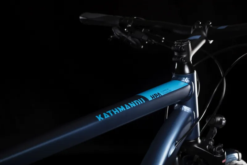 2019 Cube Kathmandu Pro Mens Hybrid Bike - Blue-2