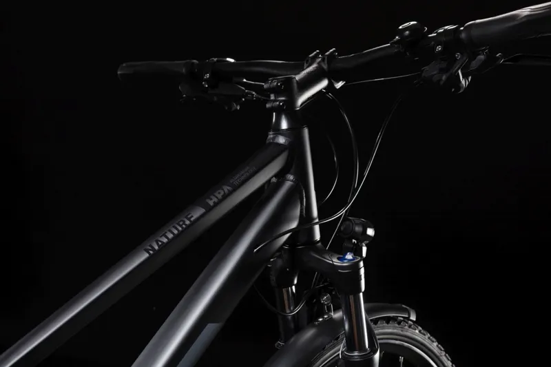 2019 Cube Nature Exc Allroad Step-Through Hybrid Bike - Black/Grey-3