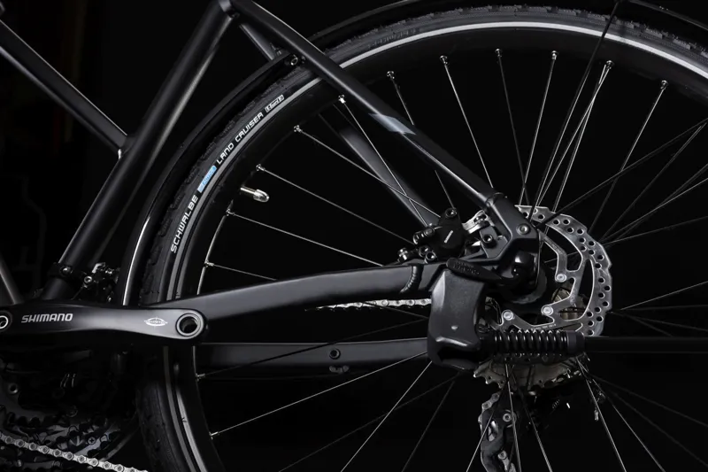 2019 Cube Nature Exc Allroad Step-Through Hybrid Bike - Black/Grey-4