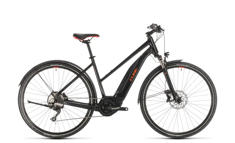 2020 Cube Nature Hybrid Exc 500 Allroad Trapeze Electric Hybrid Bike