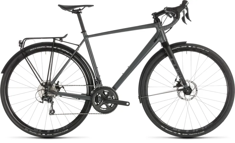2019 Cube Nuroad Pro FE Mens Road Bike - Grey/Black
