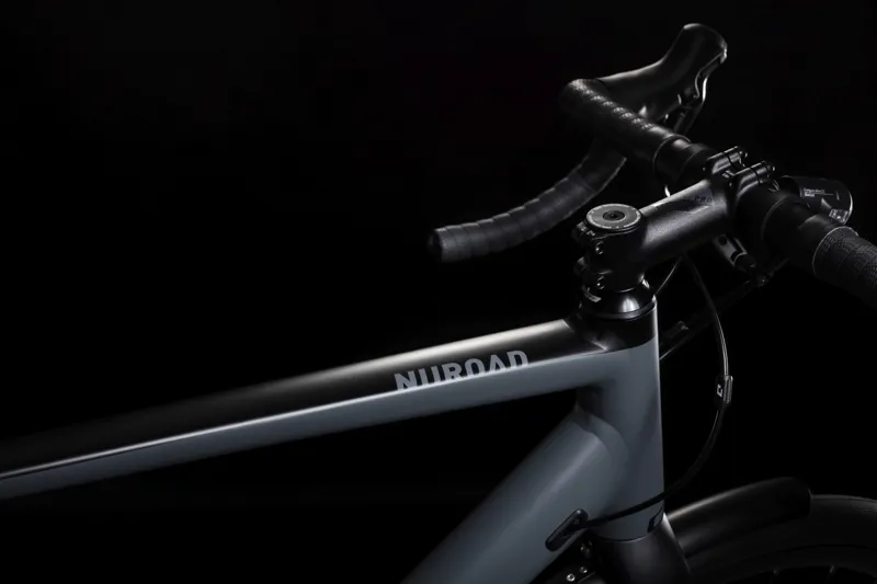 2019 Cube Nuroad Pro FE Mens Road Bike - Grey/Black-2