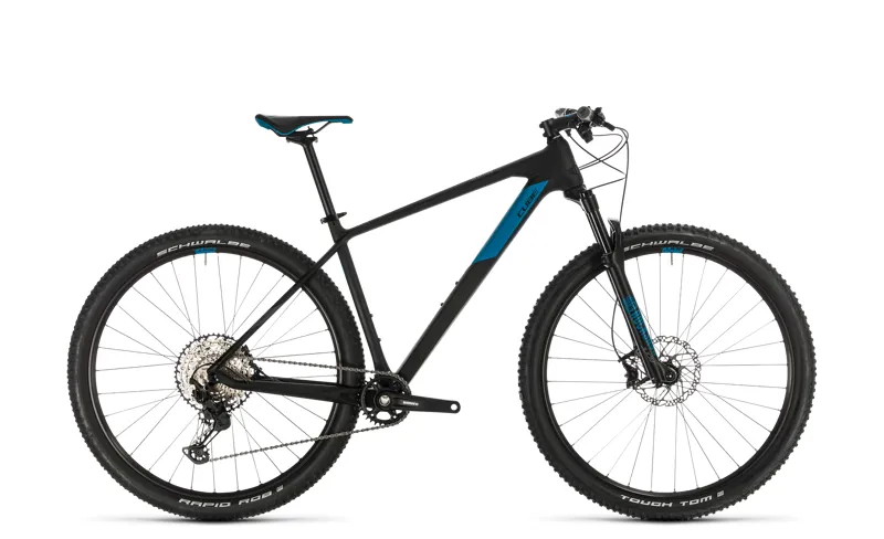 2020 Cube Reaction C62 Pro Mens Hardtail Mountain Bike - Carbon/Blue