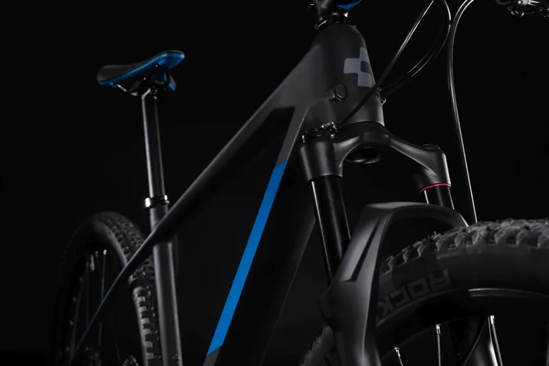 2019 Cube Reaction C:62 Pro Mens Hardtail Mountain Bike - Carbon/Blue-2