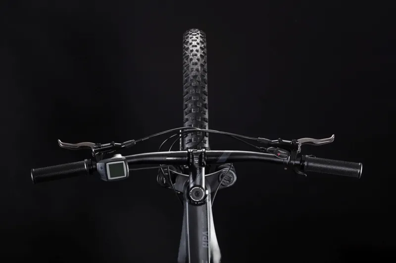 2019 Cube Reaction Hybrid Exc 500 Electric Mountain Bike - Black/Grey-1