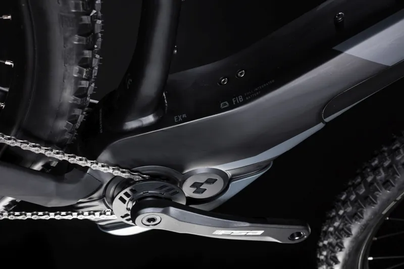 2019 Cube Reaction Hybrid Exc 500 Electric Mountain Bike - Black/Grey-3