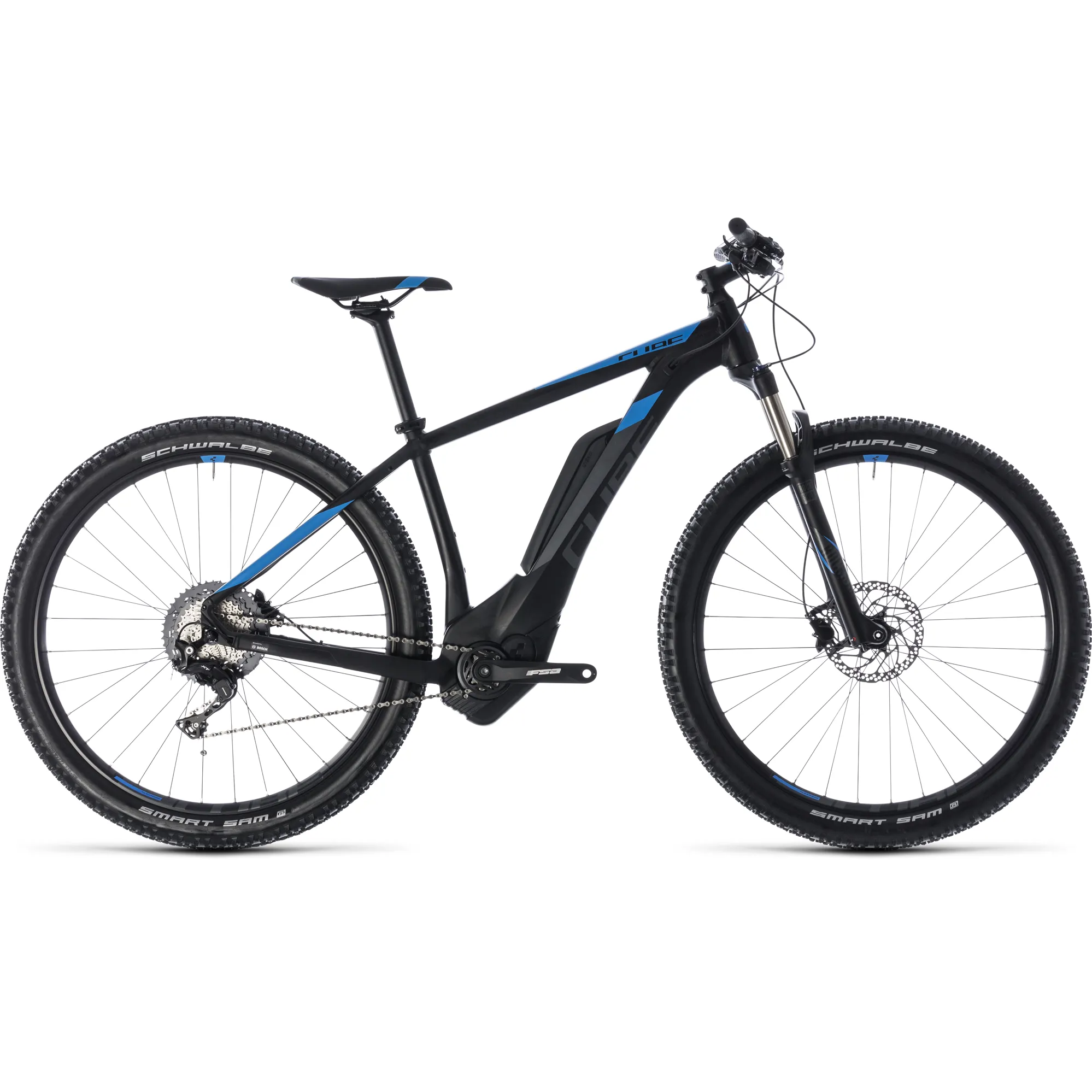 Ex Demo 2018 Cube Reaction Hybrid Race 500 E Mountain Bike 21in