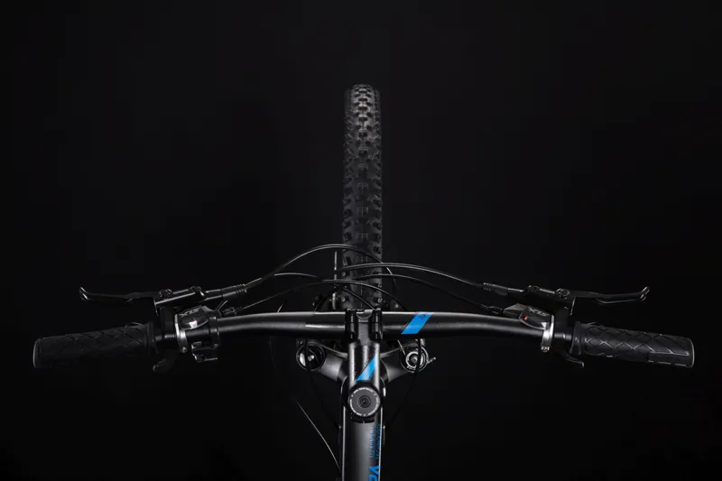2019 Cube Reaction Pro Mens Hardtail Mountain Bike - Black/Blue-1