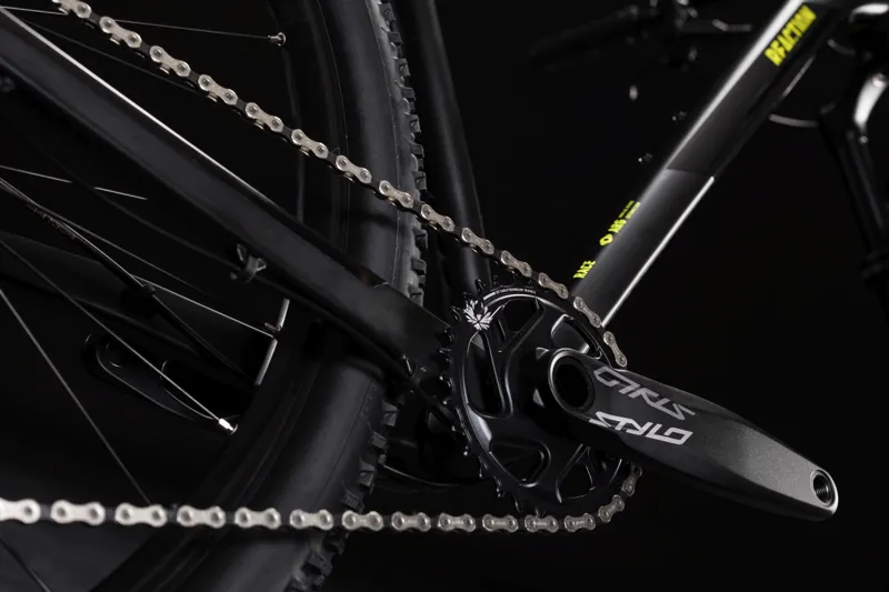 2019 Cube Reaction Race Mens Hardtail Mountain Bike - Black/Yellow-4