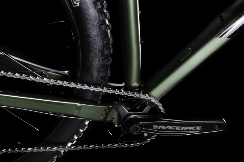 2019 Cube Reaction TM Mens Hardtail Mountain Bike - Dark Green/Black-3