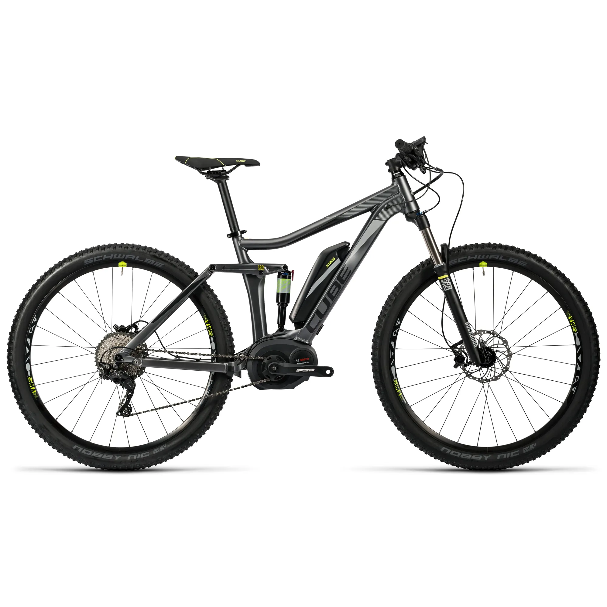 Ex Demo: Cube Stereo 120 HPA Pro 500 Hybrid Bike 29 20in