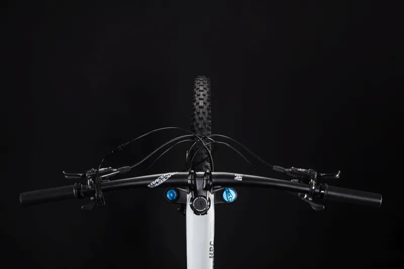 2019 Cube Stereo 140 HPC Race 27.5 Mens Mountain Bike - Grey/White-1