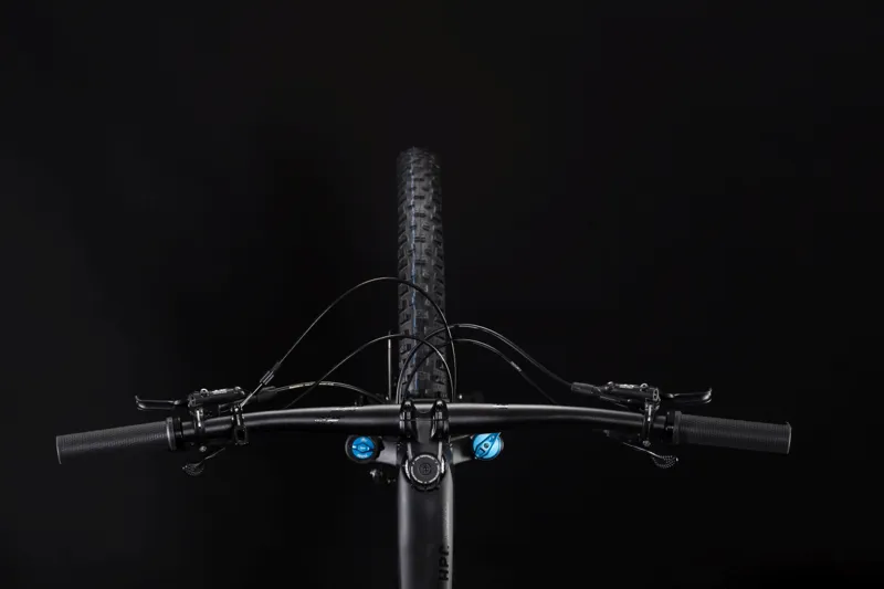 2019 Cube Stereo 140 HPC SL 27.5 Mens Mountain Bike - Carbon/Grey-1