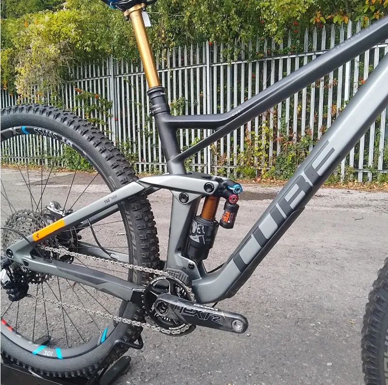 Ex-Demo: 2019 Cube Stereo 150 C:68 TM Mountain Bike - Size 18-2