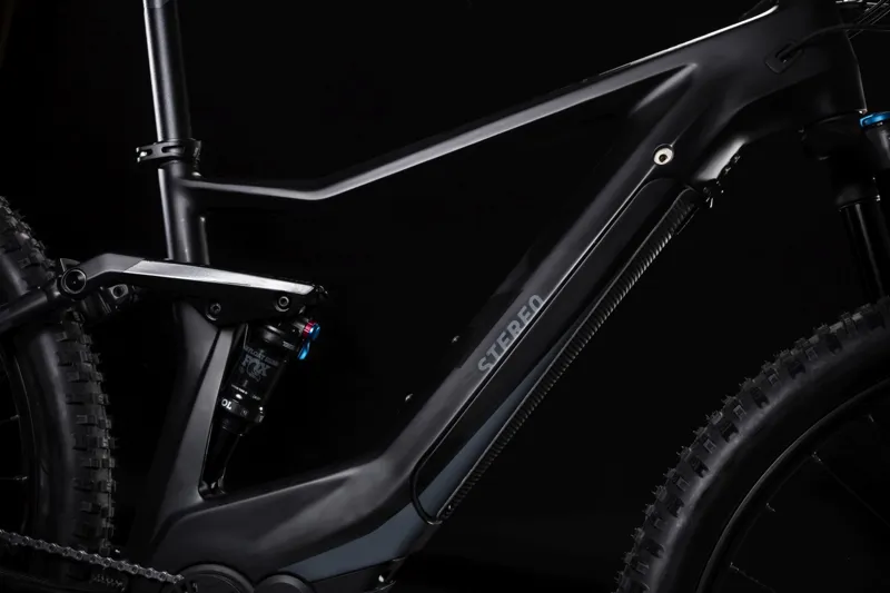 2019 Cube Stereo Hybrid 120 HPC SL 500 Electric Mountain Bike - Black-2