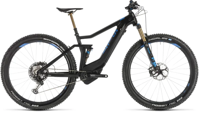 2019 Cube Stereo Hybrid 120 HPC SLT 500 E Mountain Bike Zeroblack