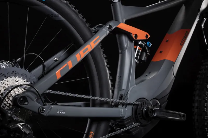 2019 Cube Stereo Hybrid 140 TM 500 27.5 Electric Mountain Bike - Grey-2