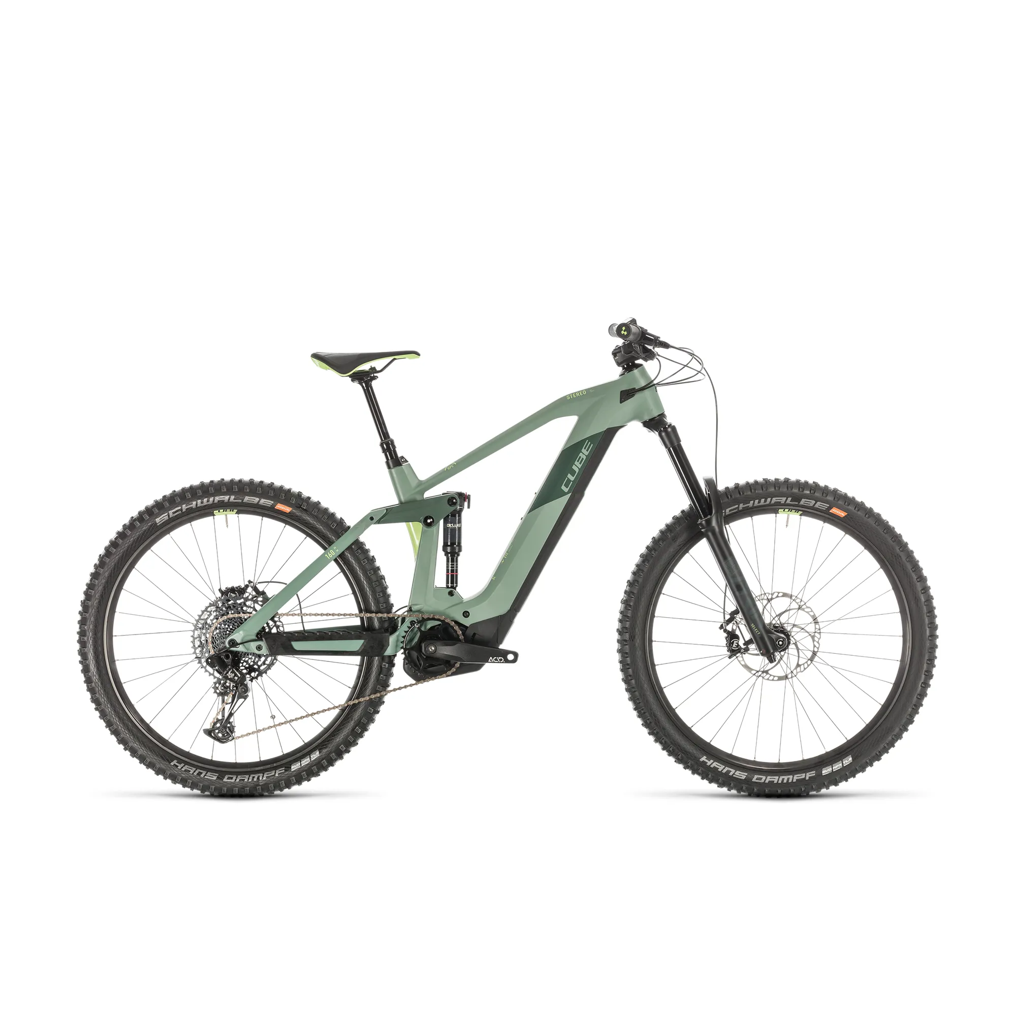 2020 Cube Stereo Hybrid 160 HPC SL 625 27.5 E Bike Shop Soiled